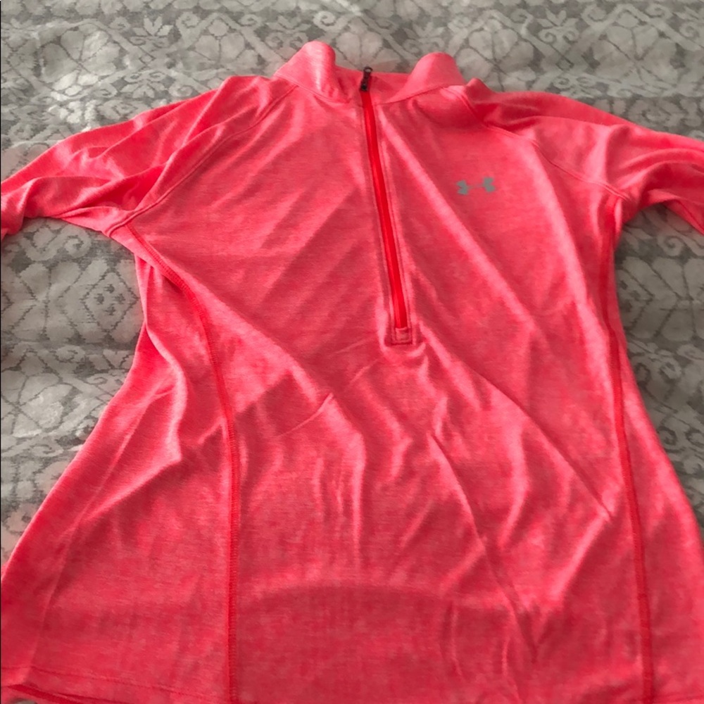 Under Armor 3/4 zip long sleeve top